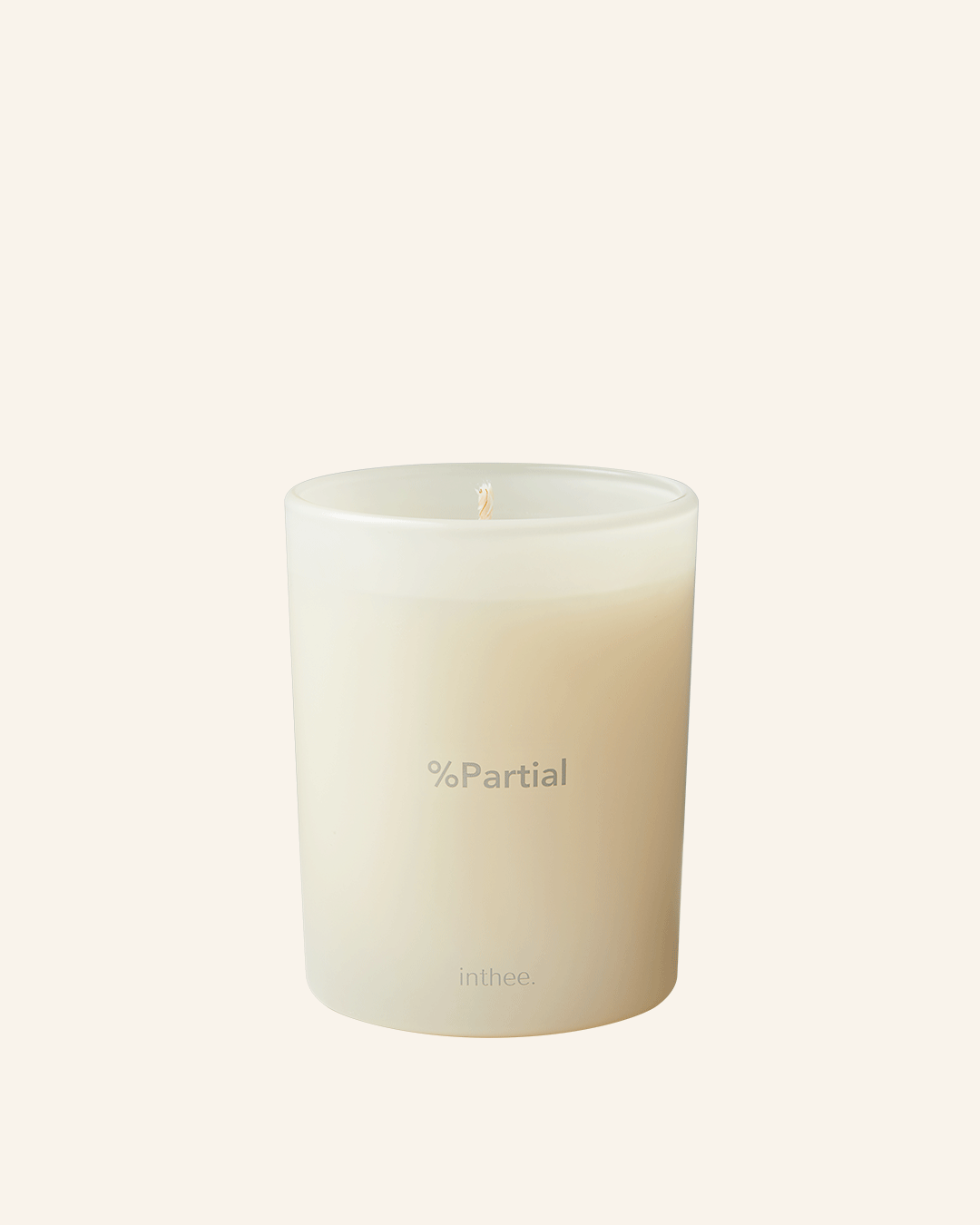 %Partial Scented Candle